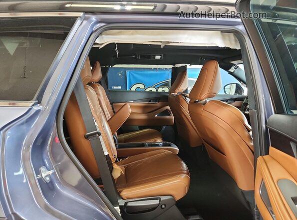 5N1DL1HU9PC367327 2023 INFINITI QX60 Gray Вид задньої частини салону