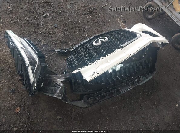 5N1DL1HU9RC346982 2024 INFINITI QX60 White Vista del cuadro de instrumentos