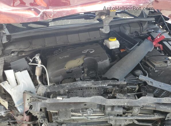 5N1DL1HUXPC330383 2023 INFINITI QX60 Burgundy Vista interior trasera