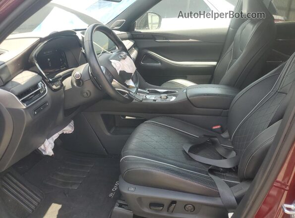 5N1DL1HUXPC330383 2023 INFINITI QX60 Burgundy Vista interior delantera