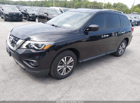 5N1DR2AM1LC622058 2020 NISSAN PATHFINDER Black Передня ліва чверть