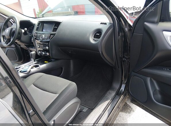 5N1DR2AM1LC622058 2020 NISSAN PATHFINDER Black Вид салону спереду