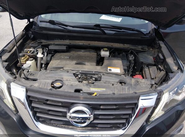 5N1DR2AM1LC622058 2020 NISSAN PATHFINDER Black Вид ззаду