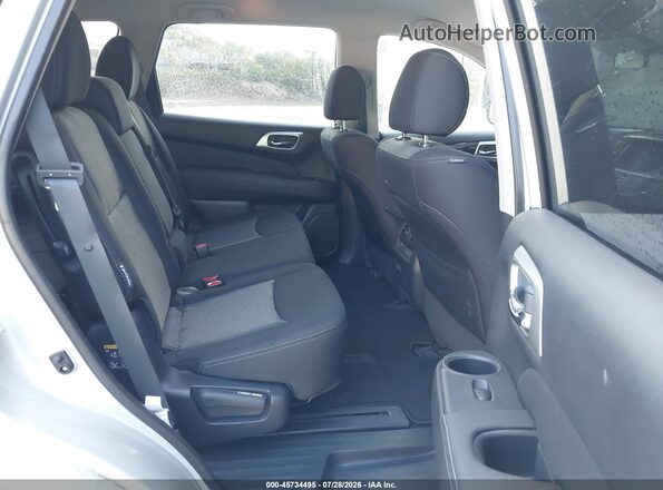 5N1DR2AM2LC613515 2020 NISSAN PATHFINDER Silver VIN კოდის სტიკერის ხედი