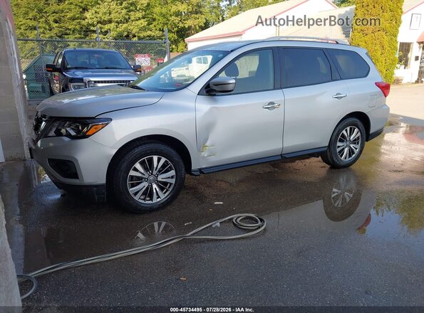 5N1DR2AM2LC613515 2020 NISSAN PATHFINDER Silver წინა მარცხენა ხედი სამი მეოთხედიდან