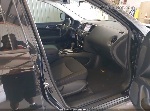 5N1DR2AM2LC615264 2020 NISSAN PATHFINDER Black Widok wnętrza z przodu