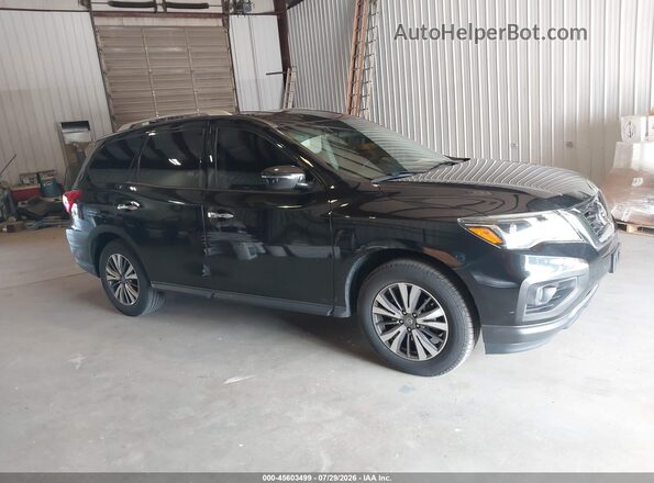 5N1DR2AM2LC615264 2020 NISSAN PATHFINDER Black Widok wnętrza z tyłu