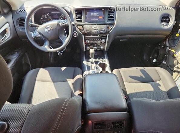5N1DR2AM3LC582355 2020 NISSAN PATHFINDER Серый Вид панели приборов