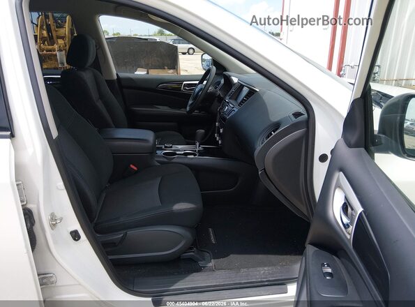 5N1DR2AM3LC622790 2020 NISSAN PATHFINDER White Вид салону спереду