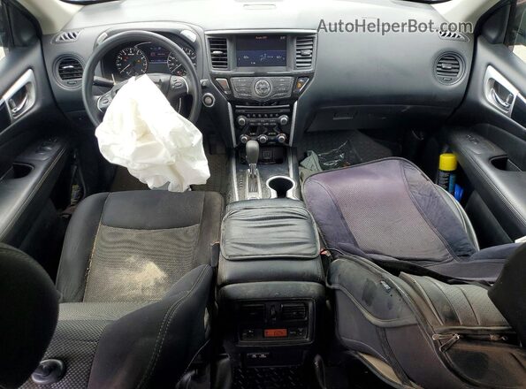5N1DR2AM6LC586352 2020 NISSAN PATHFINDER Gray Vista del salpicadero