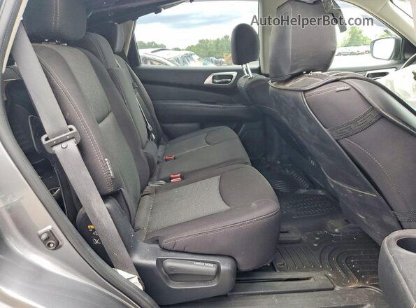 5N1DR2AM6LC586352 2020 NISSAN PATHFINDER Gray Vista de los asientos traseros