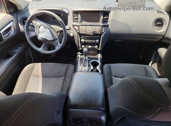 5N1DR2AM6LC629538 2020 NISSAN PATHFINDER Gray Առջևի վահանակի տեսք