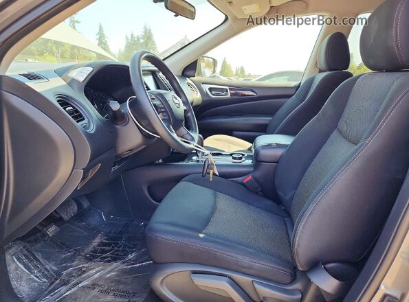 5N1DR2AM9LC579041 2020 NISSAN PATHFINDER Gray Вид салону спереду