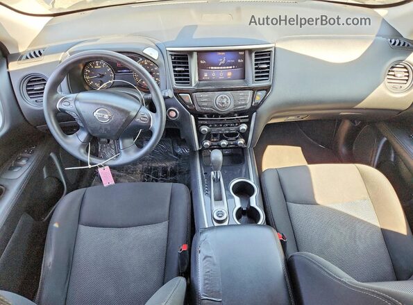 5N1DR2AM9LC579041 2020 NISSAN PATHFINDER Gray Вид панелі приладів