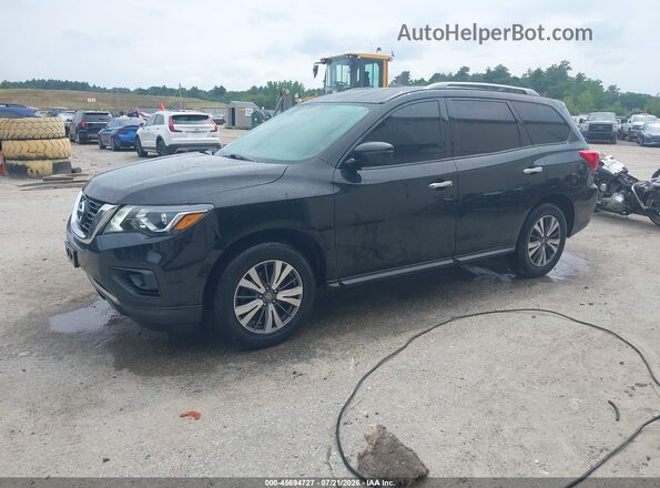 5N1DR2AM9LC614340 2020 NISSAN PATHFINDER Black Առջևի ձախ երեք քառորդ տեսարան