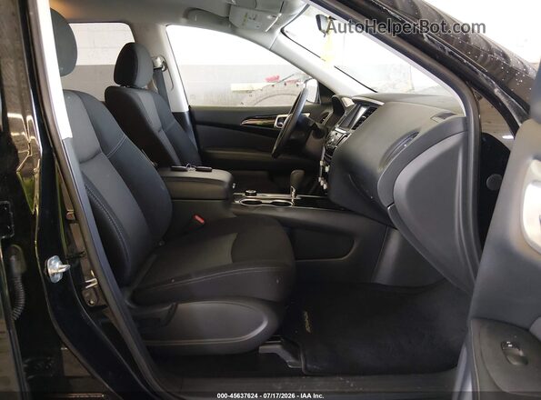 5N1DR2AM9LC622048 2020 NISSAN PATHFINDER Black Вид салону спереду