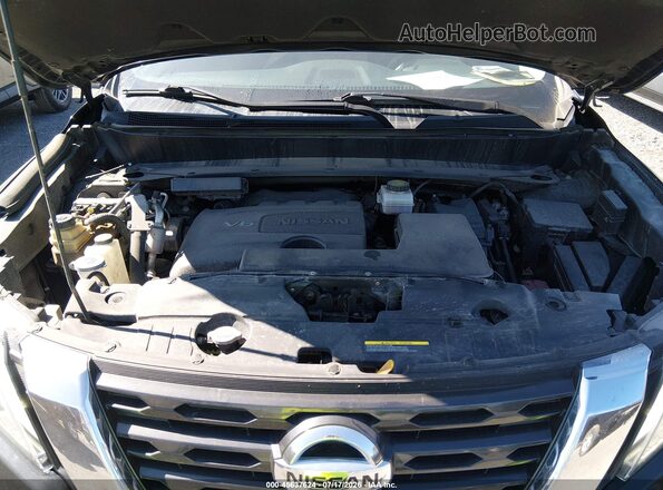 5N1DR2AM9LC622048 2020 NISSAN PATHFINDER Black Вид ззаду