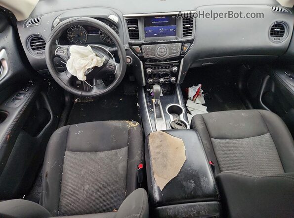 5N1DR2AN0LC584704 2020 NISSAN PATHFINDER Black წინა პანელის ხედი