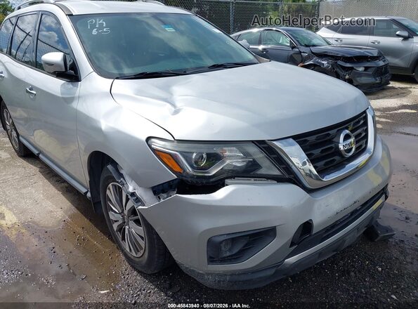 5N1DR2AN1LC581374 2020 NISSAN PATHFINDER Silver Front view