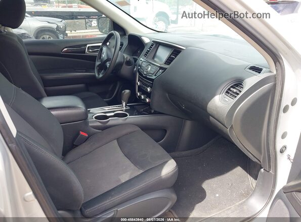 5N1DR2AN1LC581374 2020 NISSAN PATHFINDER Silver Front interior view
