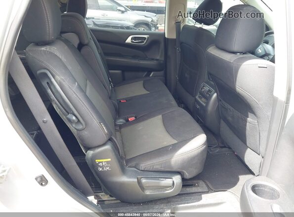 5N1DR2AN1LC581374 2020 NISSAN PATHFINDER Silver VIN sticker view