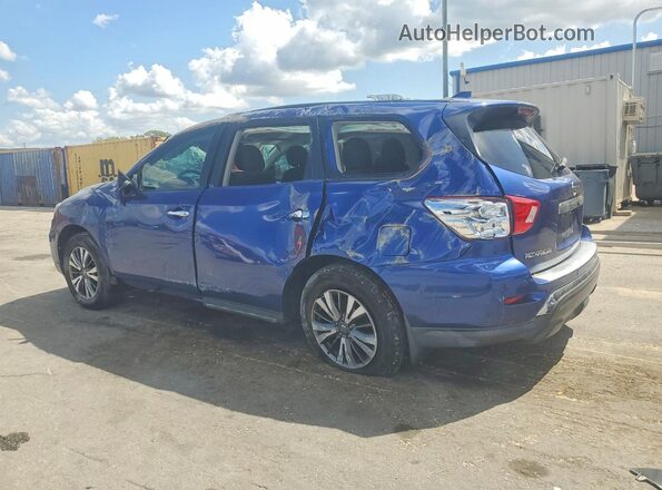 5N1DR2AN2LC638178 2020 NISSAN PATHFINDER Blue Задня ліва чверть