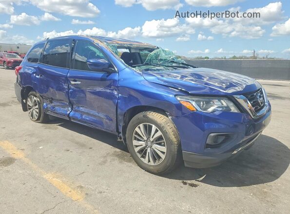 5N1DR2AN2LC638178 2020 NISSAN PATHFINDER Blue Передня права чверть