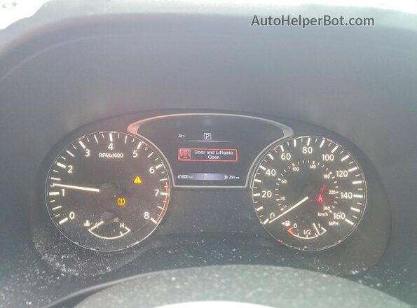5N1DR2AN2LC638178 2020 NISSAN PATHFINDER Blue Вид щитка приладів