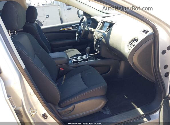 5N1DR2AN3LC638447 2020 NISSAN PATHFINDER Silver Вид салону спереду