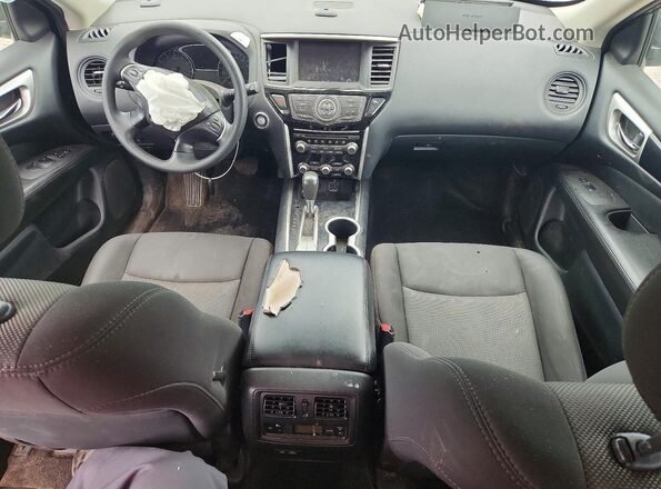 5N1DR2AN5LC617700 2020 NISSAN PATHFINDER Gray Widok deski rozdzielczej