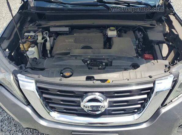 5N1DR2AN5LC617700 2020 NISSAN PATHFINDER Gray Widok komory silnika