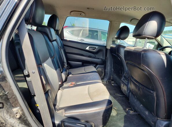 5N1DR2BM0LC606013 2020 NISSAN PATHFINDER Black Вид задньої частини салону