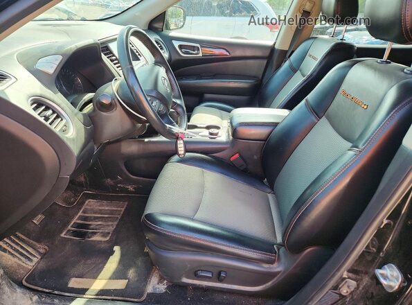 5N1DR2BM0LC606013 2020 NISSAN PATHFINDER Black Вид салону спереду