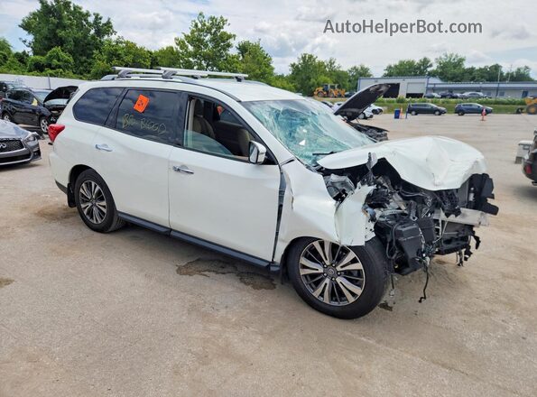 5N1DR2BM0LC631509 2020 NISSAN PATHFINDER Белый Передняя правая четверть