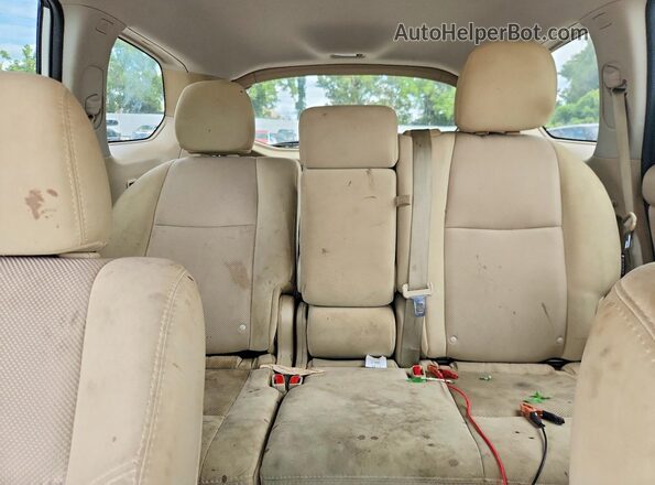 5N1DR2BM0LC631509 2020 NISSAN PATHFINDER Белый Вид задних сидений