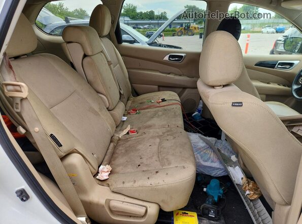 5N1DR2BM0LC631509 2020 NISSAN PATHFINDER Белый Вид задней части салона