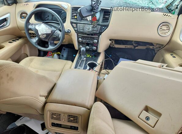 5N1DR2BM0LC631509 2020 NISSAN PATHFINDER Белый Вид панели приборов