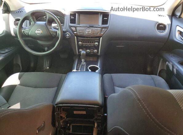 5N1DR2BM1LC606571 2020 NISSAN PATHFINDER Blue Widok deski rozdzielczej