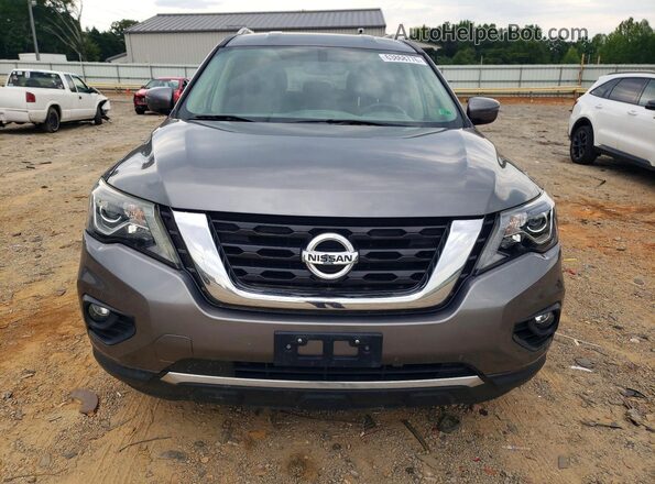 5N1DR2BM2LC590476 2020 NISSAN PATHFINDER Gray Widok z przodu