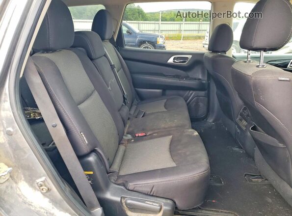 5N1DR2BM2LC590476 2020 NISSAN PATHFINDER Gray Widok wnętrza z tyłu