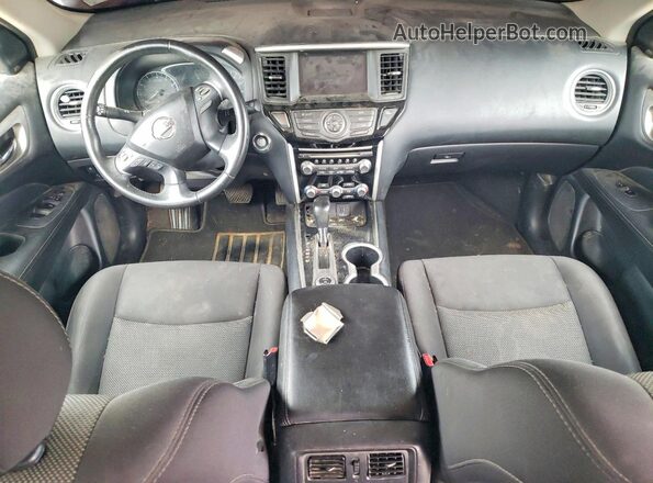 5N1DR2BM2LC590476 2020 NISSAN PATHFINDER Gray Widok deski rozdzielczej
