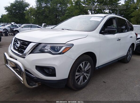 5N1DR2BM3LC579518 2020 NISSAN PATHFINDER Белый Передняя левая четверть