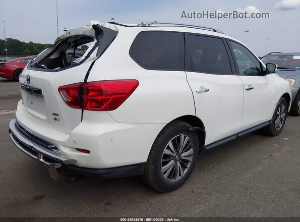 5N1DR2BM3LC579518 2020 NISSAN PATHFINDER Белый Задняя правая четверть
