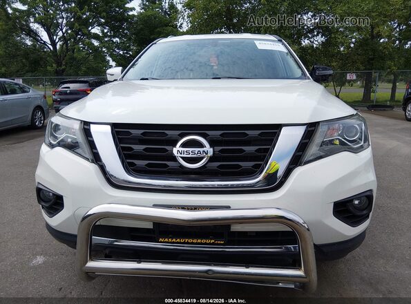 5N1DR2BM3LC579518 2020 NISSAN PATHFINDER Белый Вид щитка приборов