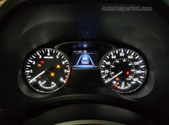 5N1DR2BM6LC596393 2020 NISSAN PATHFINDER Green Instrument cluster view