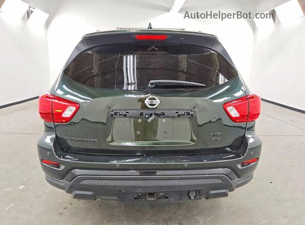 5N1DR2BM6LC596393 2020 NISSAN PATHFINDER Green Rear view