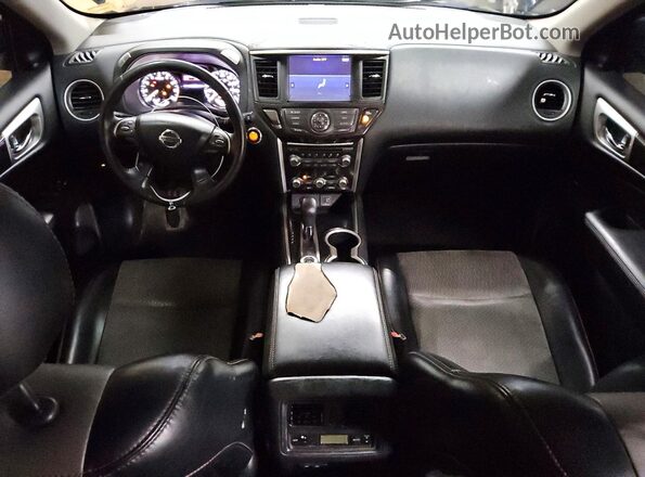 5N1DR2BM6LC596393 2020 NISSAN PATHFINDER Green Dashboard view
