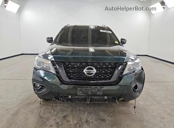 5N1DR2BM6LC596393 2020 NISSAN PATHFINDER Green Front view