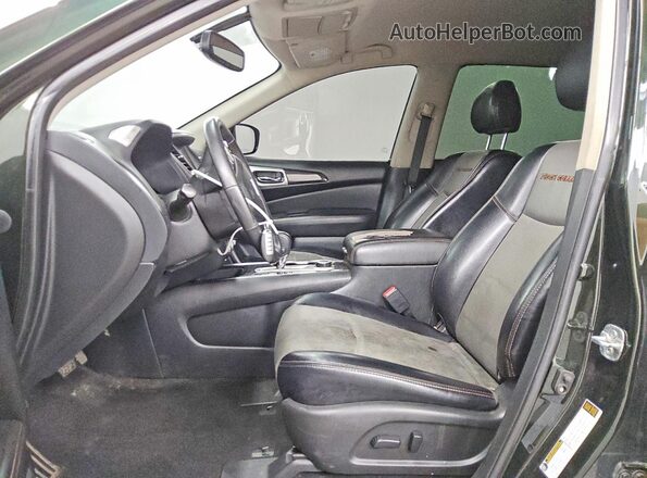 5N1DR2BM6LC596393 2020 NISSAN PATHFINDER Green Front interior view