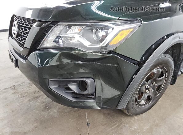 5N1DR2BM6LC596393 2020 NISSAN PATHFINDER Green VIN sticker view
